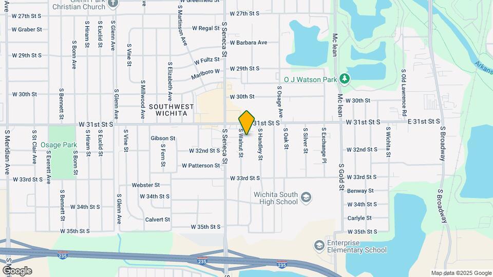 3218 S Walnut St Map and Location Details