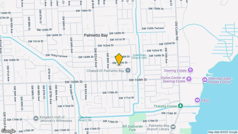 7915 SW 166th St Map and Location Details