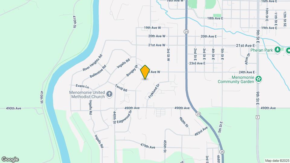 2502 Harvey Dr Map and Location Details