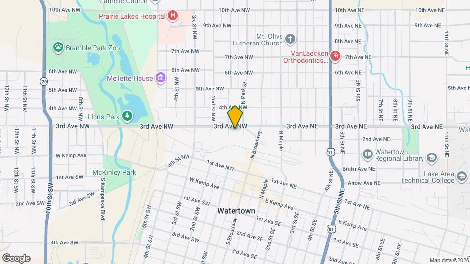 62 3rd Ave NW Mapa y Detalles de la Ubicación