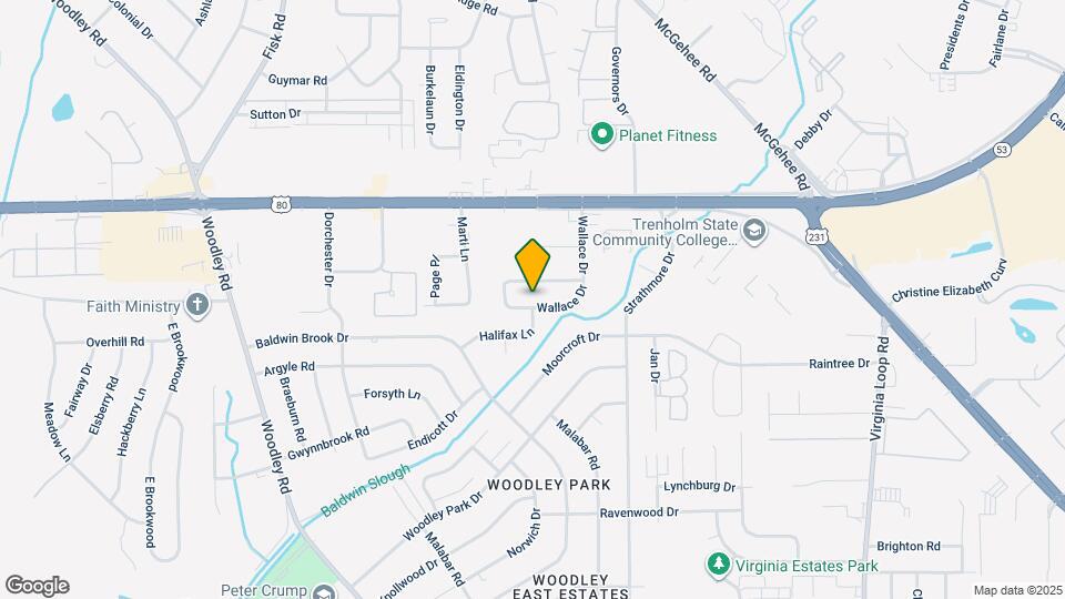 2737 S Wallace Dr Map and Location Details