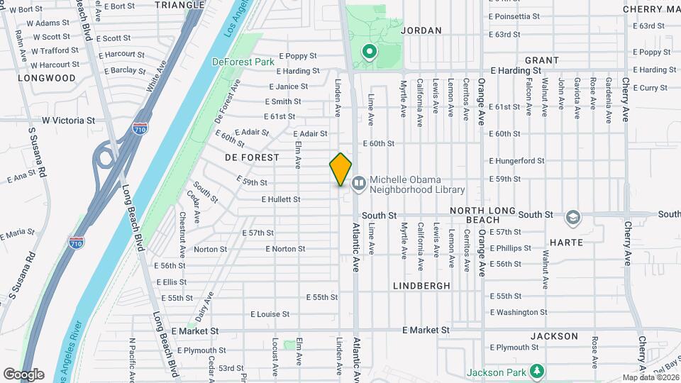 5868 Linden Ave, Unit 6 Map and Location Details