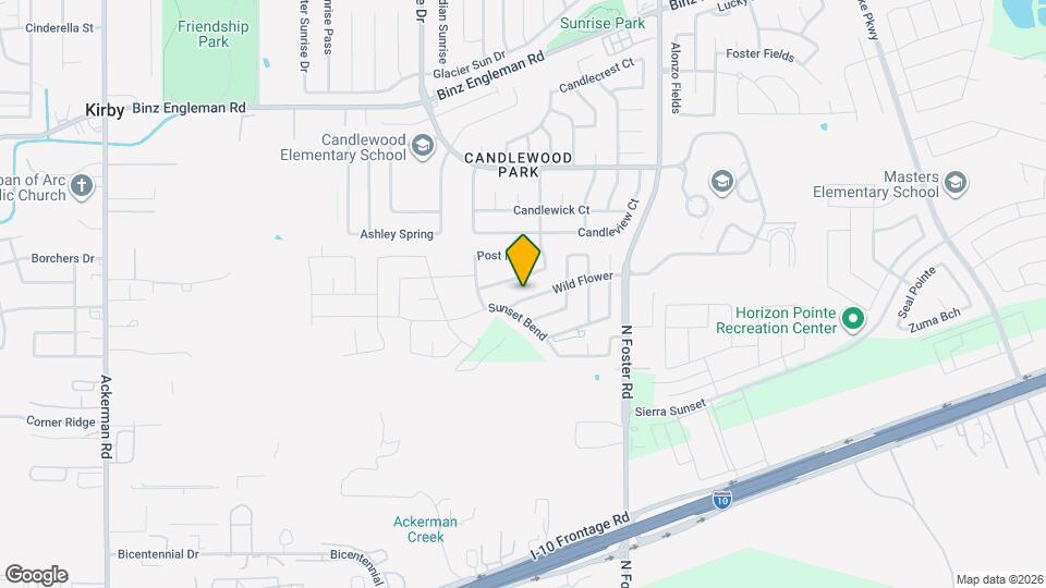 6323 Wild Flower Mapa y Detalles de la Ubicación