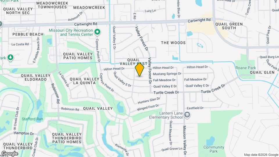 2230 Fall Meadow Dr Map and Location Details