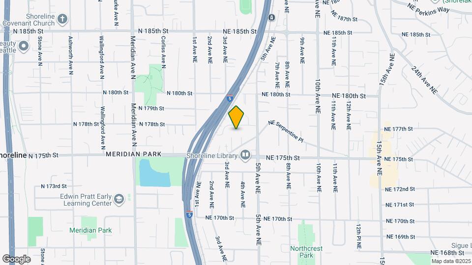 317 NE 178th St Map and Location Details