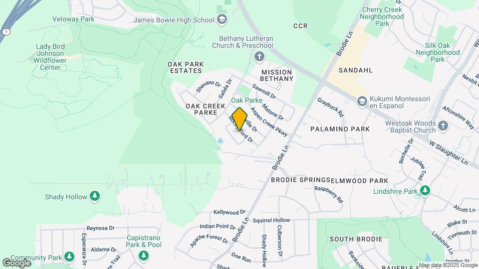 3709 Rocky Ford Dr Map and Location Details