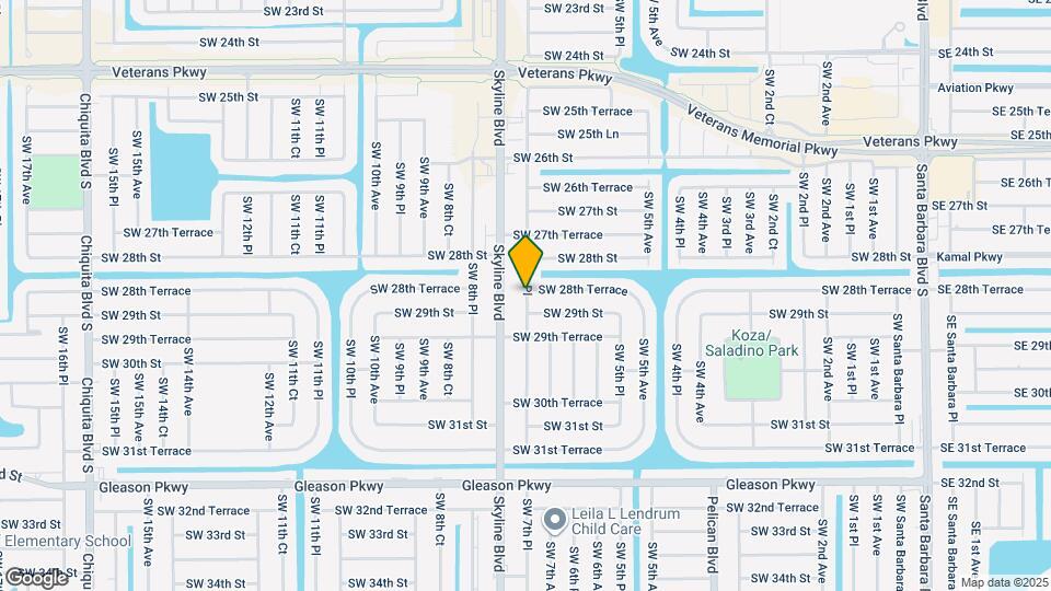2830 SW 7th Pl Map and Location Details