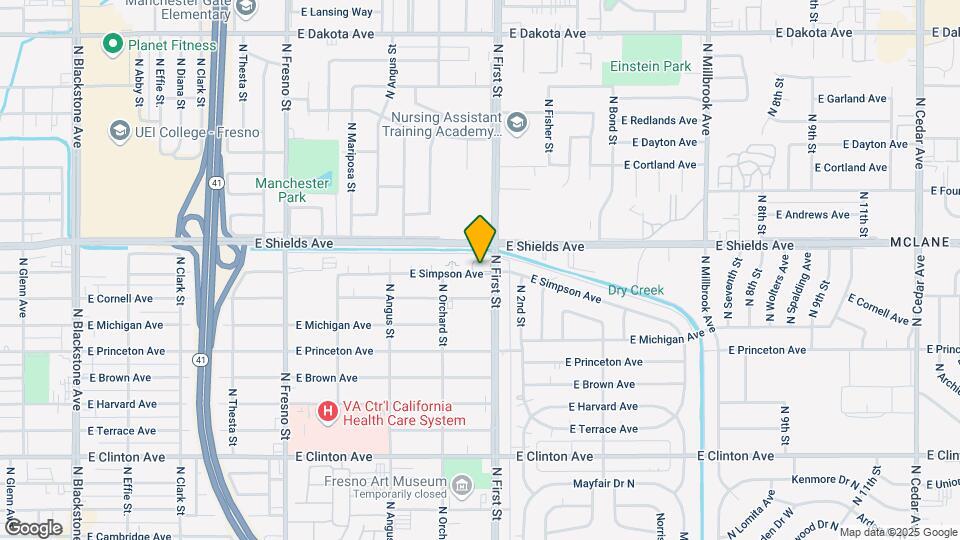 3073 E Simpson Ave Map and Location Details