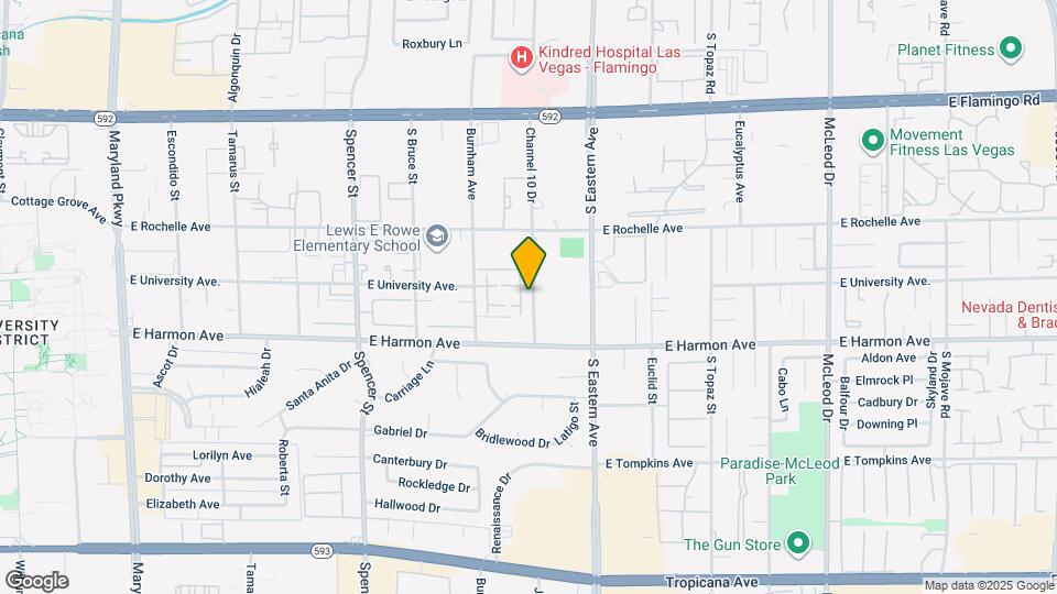 2225 Pine Breeze Ln Map and Location Details