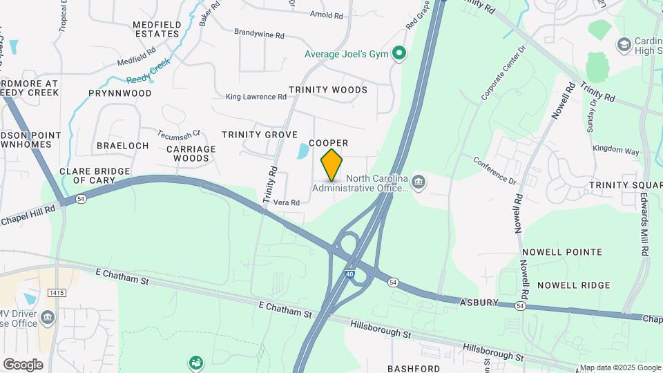 1206 Wingstem Pl Map and Location Details