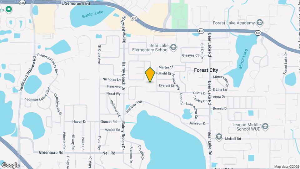 3169 Floral Way E Mapa y Detalles de la Ubicación