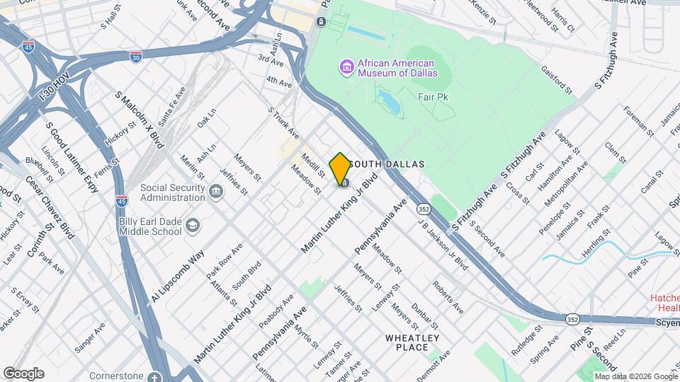 3116 South Blvd Map and Location Details