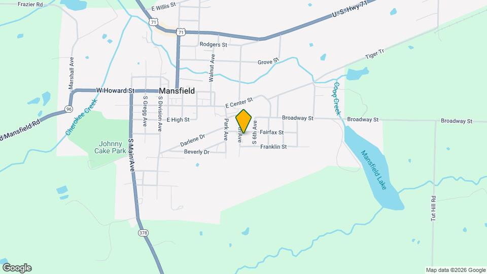 404 S 7th Ave Map and Location Details