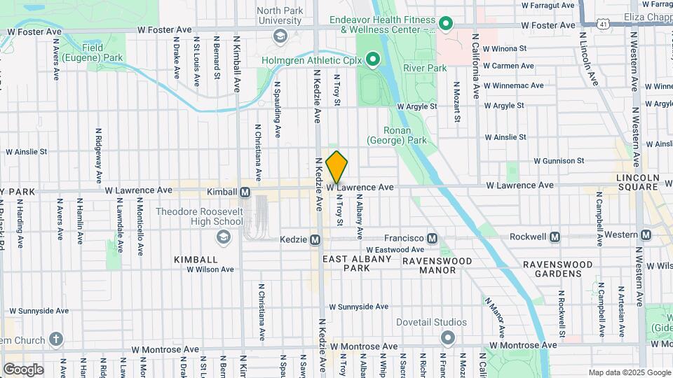 3133 W Lawrence Ave Map and Location Details
