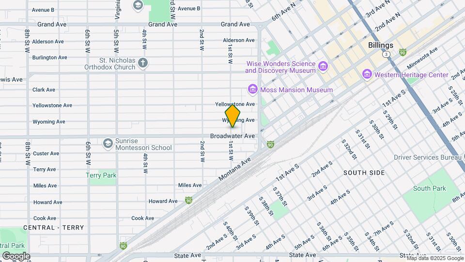 707 1st St W Map and Location Details