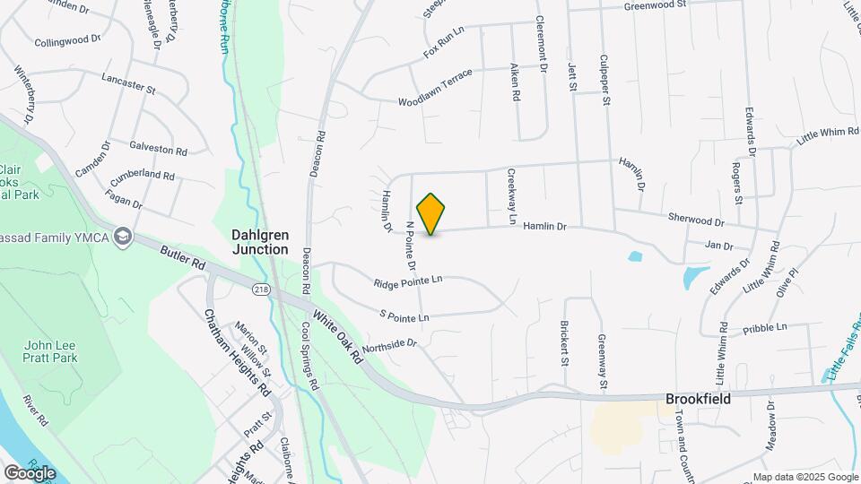 104 Hamlin Dr Mapa y Detalles de la Ubicación