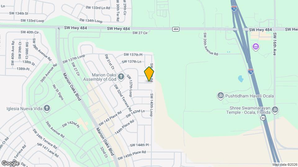 13975 SW 27 Ct Rd Map and Location Details