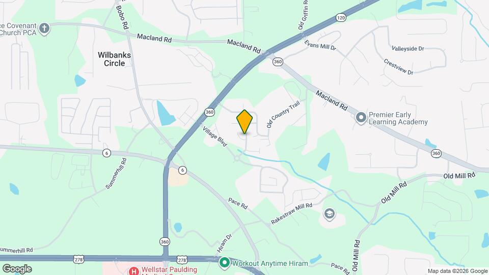 107 Brookvalley Crossing Map and Location Details