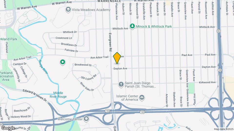 6219 Plainview Ave Map and Location Details