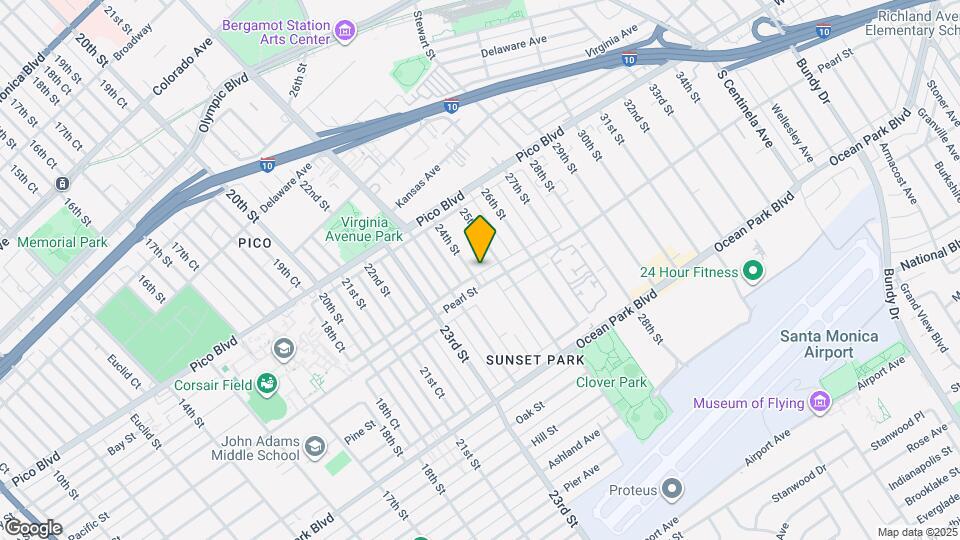 2315 24th St Mapa y Detalles de la Ubicación