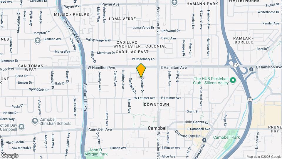 393-395 Dunster Dr Mapa y Detalles de la Ubicación