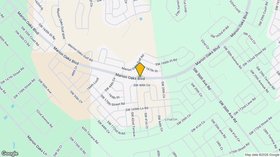 481 Marion Oaks Blvd Map and Location Details