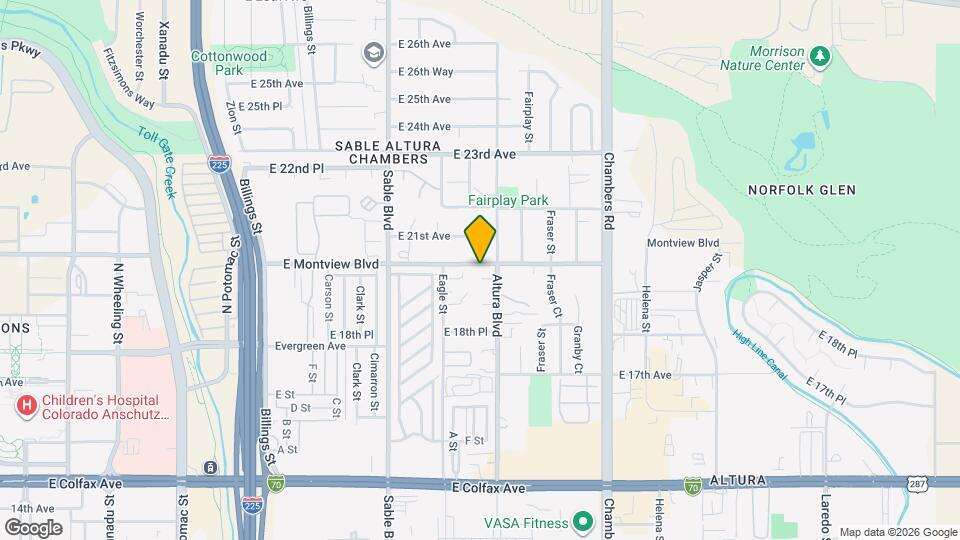 1977 Altura Blvd Map and Location Details