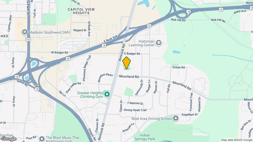 435 Burdette Ct Map and Location Details