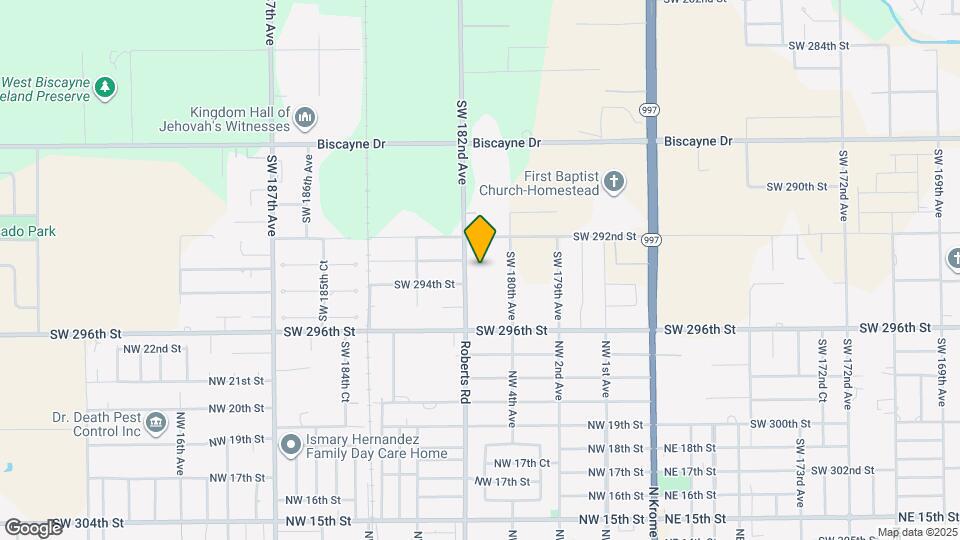 29325 SW 182nd Ave Map and Location Details