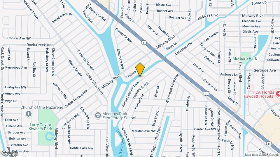 758 Spring Lake Blvd NW Map and Location Details