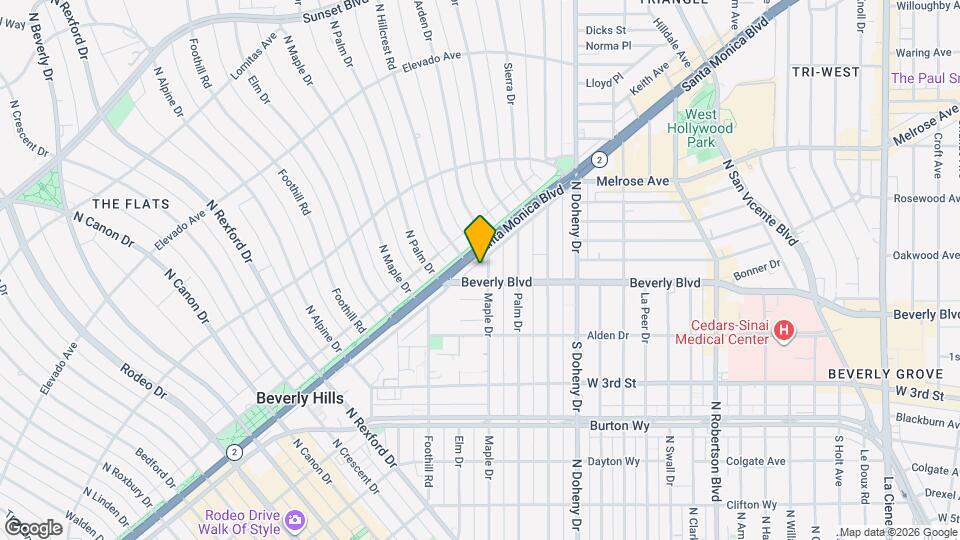 425 N Maple Dr Map and Location Details