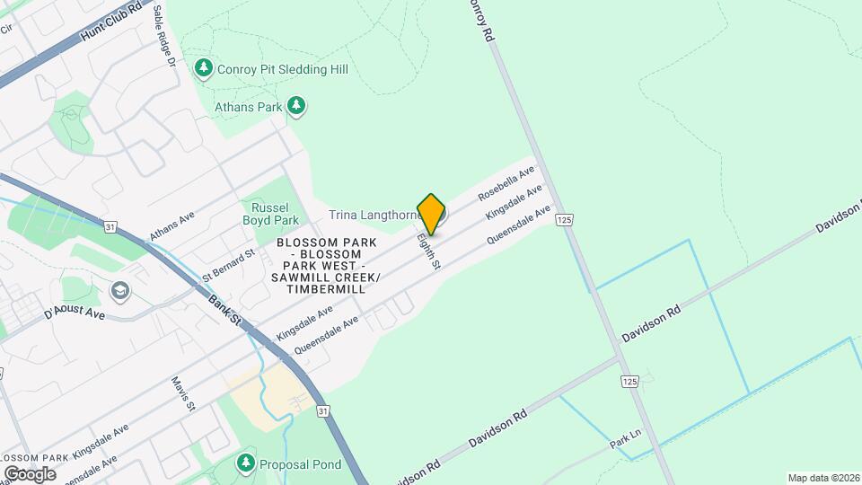 1867 Kingsdale Ave Map and Location Details