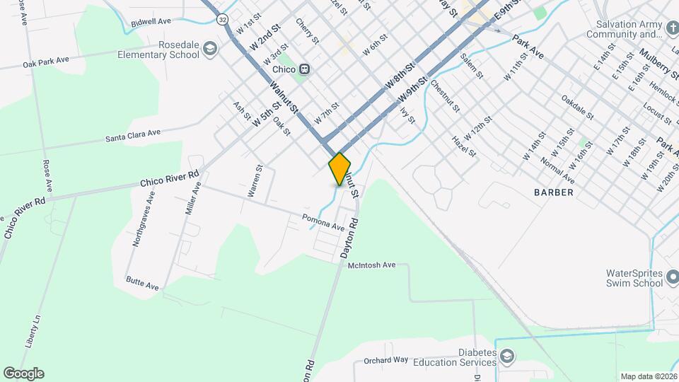 1104 Elmer St Map and Location Details