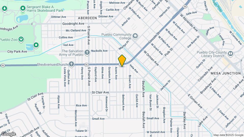 511 Belmont Ave Map and Location Details