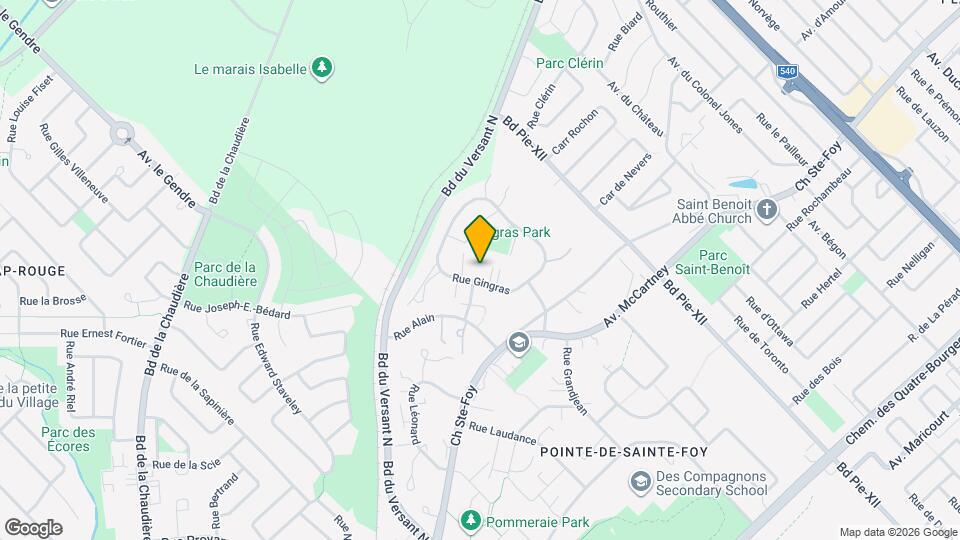 380 Gingras Rue Map and Location Details