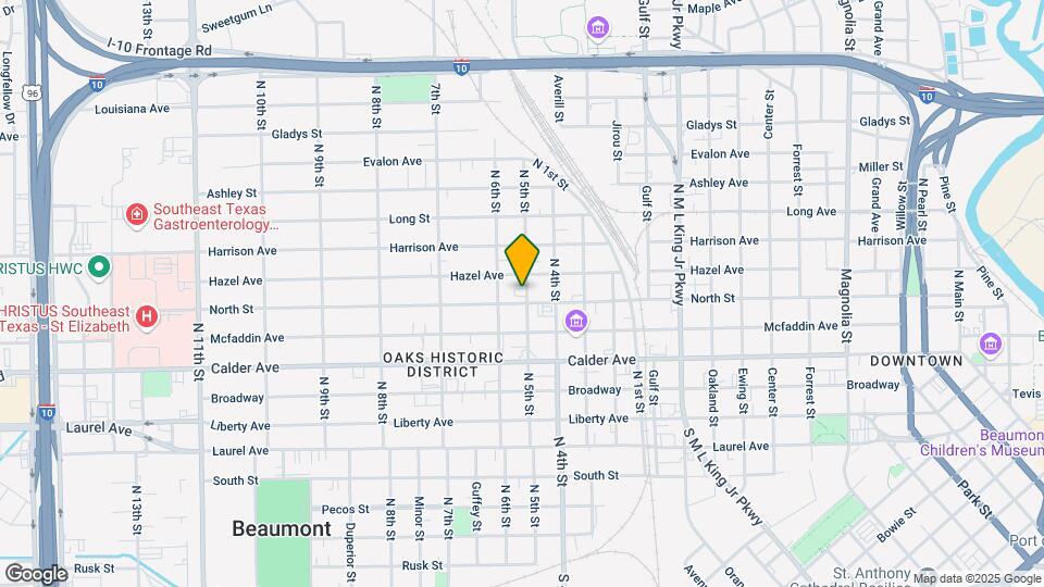 705 N 5th St Map and Location Details