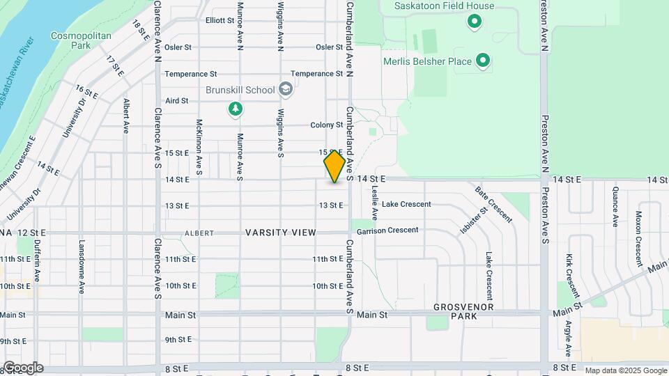 1418-1414 14 St E Map and Location Details