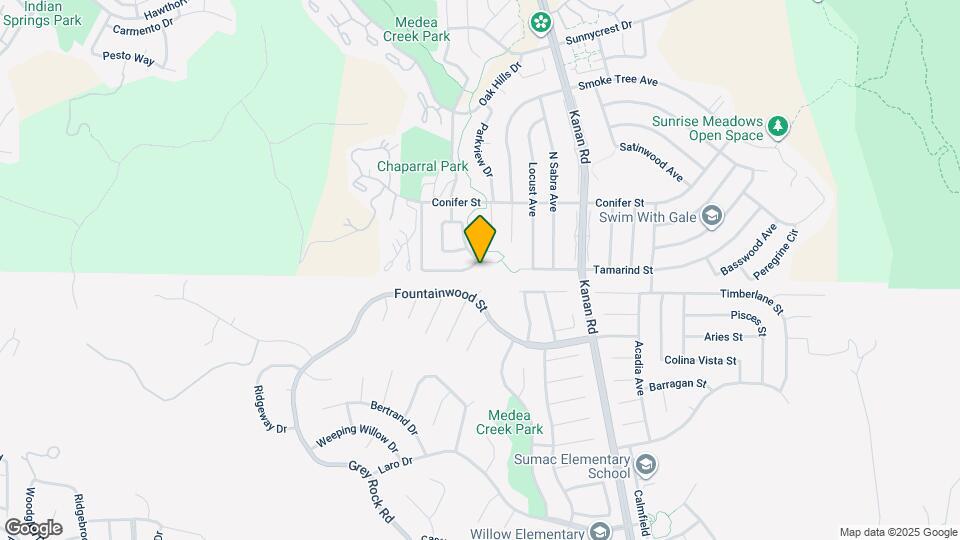 21 Medea Creek Ln, Unit 1 Map and Location Details