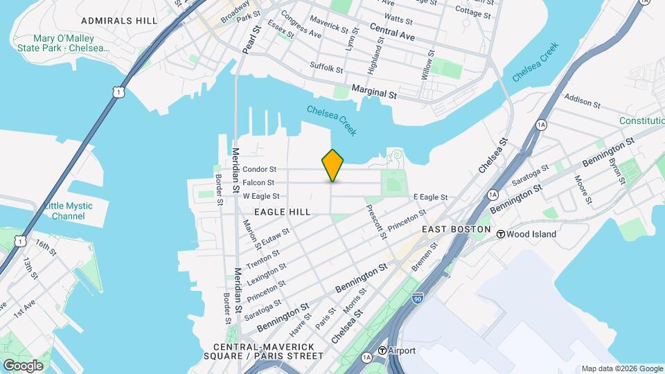 137 Falcon St, Unit 3 Map and Location Details