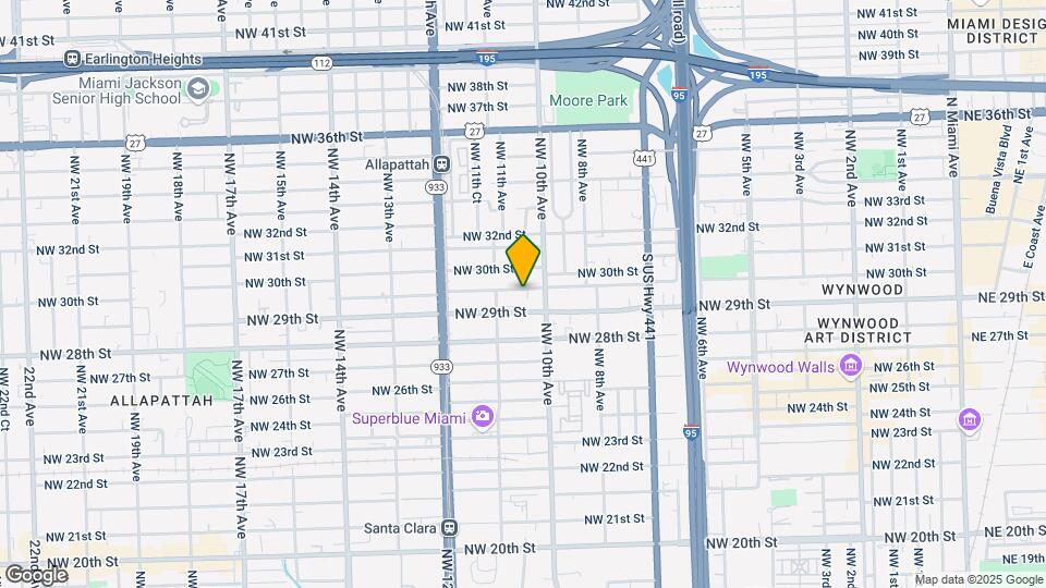 1044 NW 29th Ter Map and Location Details