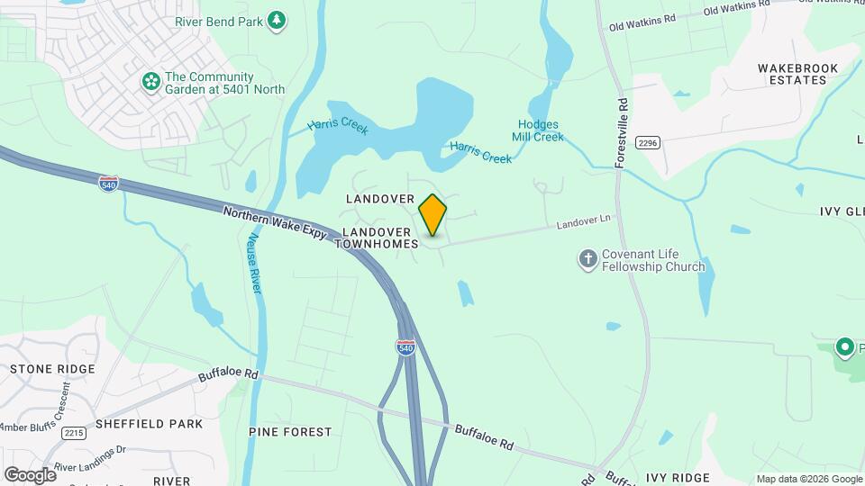 4073 Landover Ln Mapa y Detalles de la Ubicación