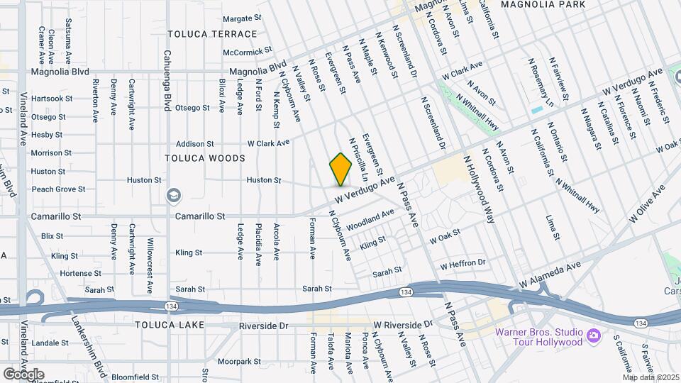4401 W Verdugo Ave Map and Location Details