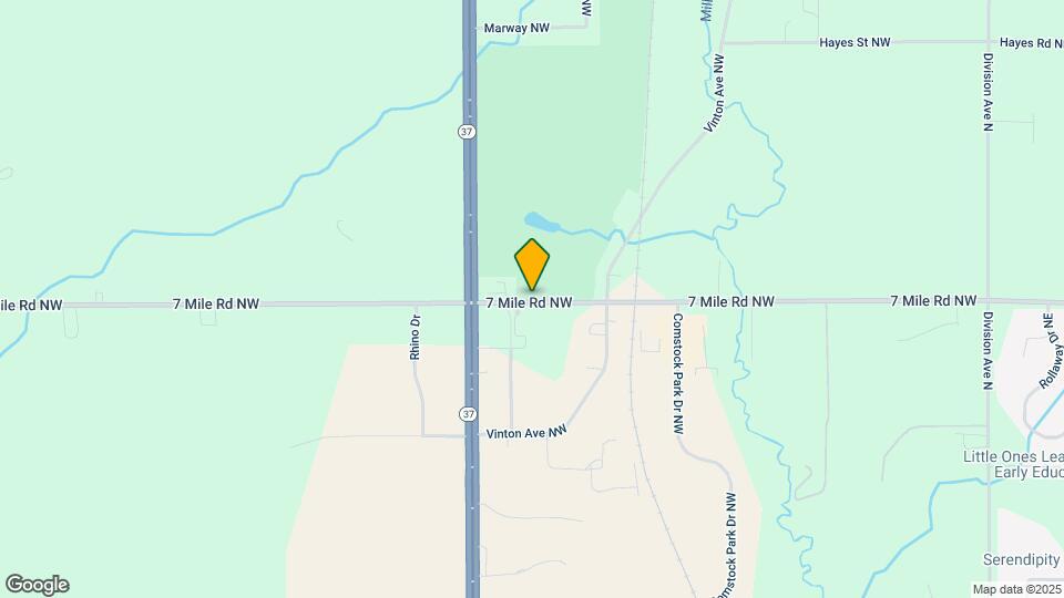 705 7 Mile Rd NW Map and Location Details