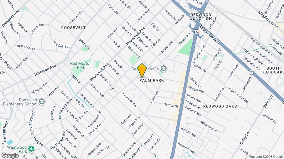 1333 Regent St Map and Location Details