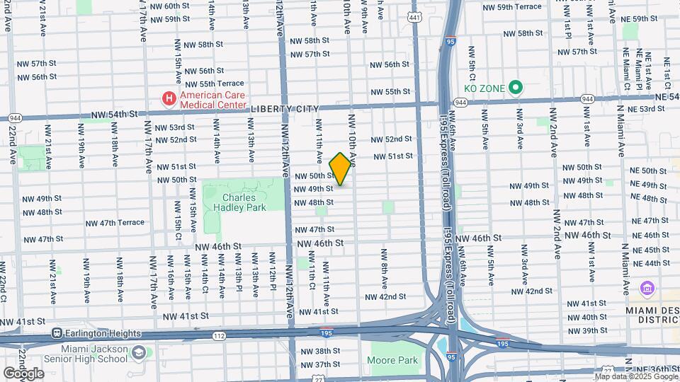1042 NW 49th St Map and Location Details