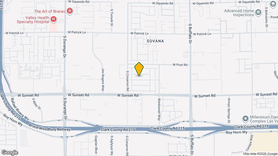 8078 Encanterra Rd Map and Location Details