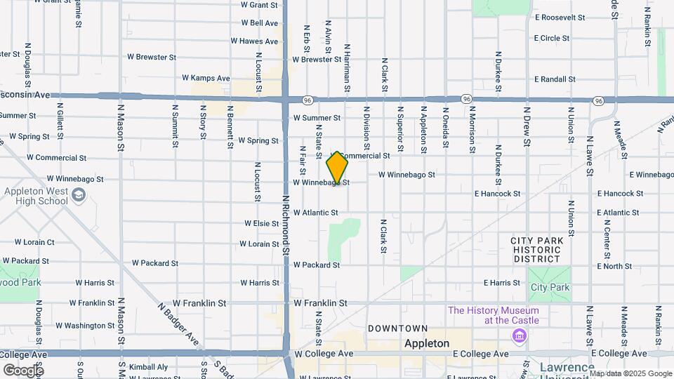 507 W Winnebago St Map and Location Details