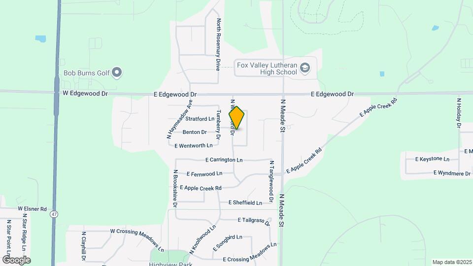 4932 N Waterford Dr Map and Location Details