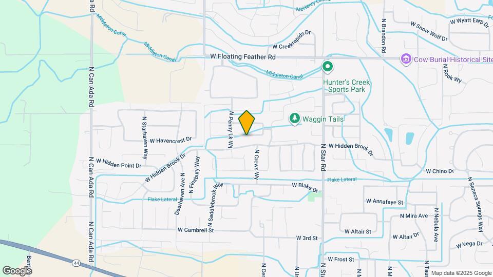 11701 W Rose Lake St Map and Location Details