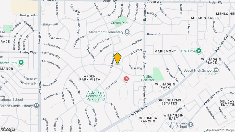 1421 Castec Dr Map and Location Details